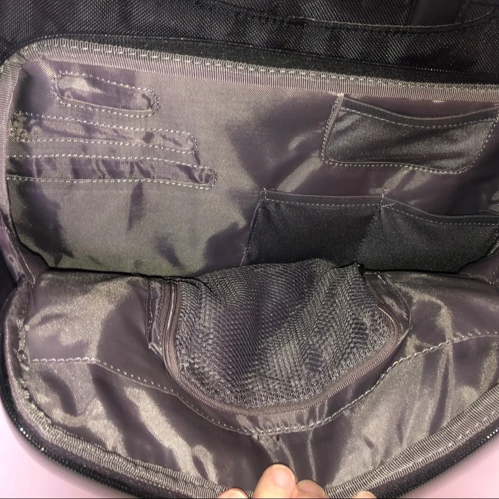 Dell Black Laptop Computer Travel Bag Padded w/Adjustable Strap‎